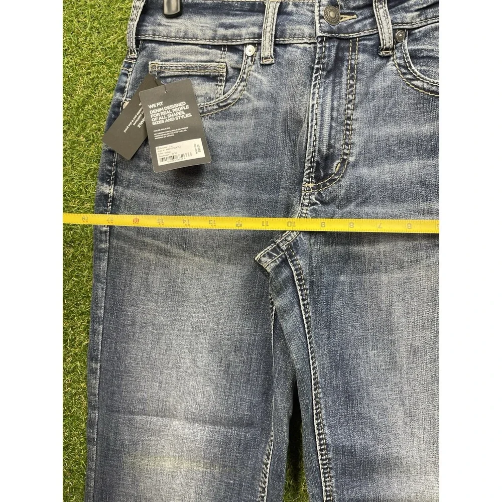 Silver Jeans Mens 31x30 Zac Relaxed Fit Straight Leg Dark Wash Denim Work NWT